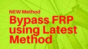 NEW Method to bypass FRP